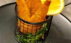 Crispy Crumbed Fish Whiting in Lemon and Dill Tartar Sauce